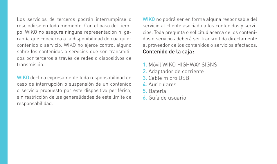 Wiko HIGHWAY SIGNS User Manual | Page 78 / 218