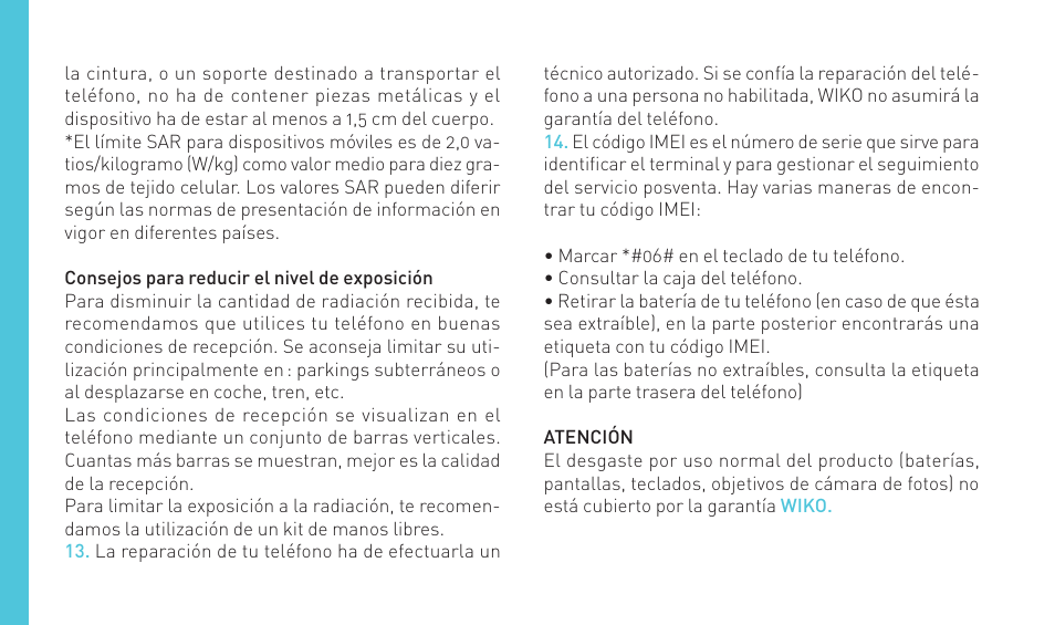 Wiko HIGHWAY SIGNS User Manual | Page 94 / 218