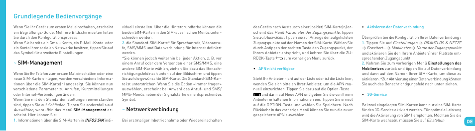 Grundlegende bedienvorgänge | Wiko DARKSIDE User Manual | Page 67 / 97