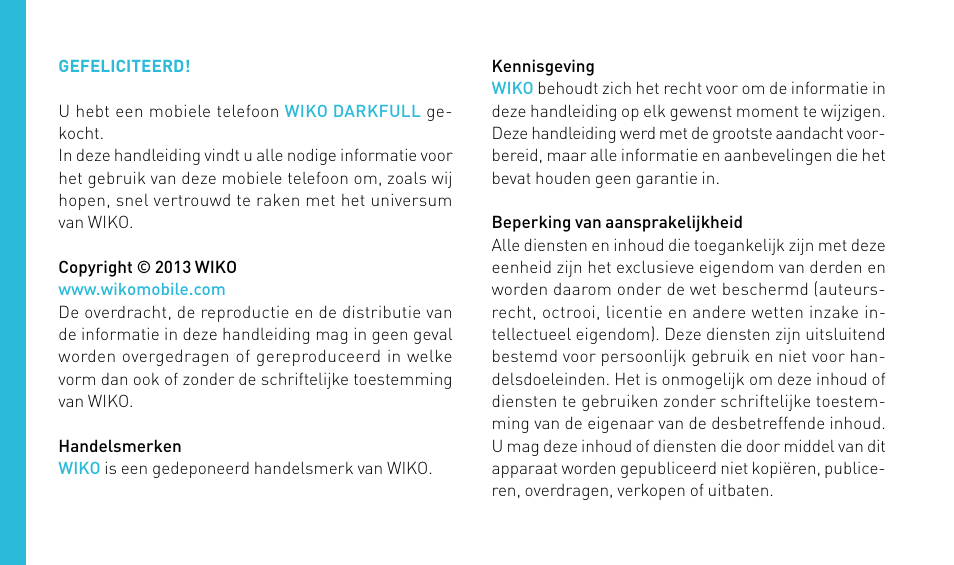 Wiko DARKFULL User Manual | Page 148 / 194