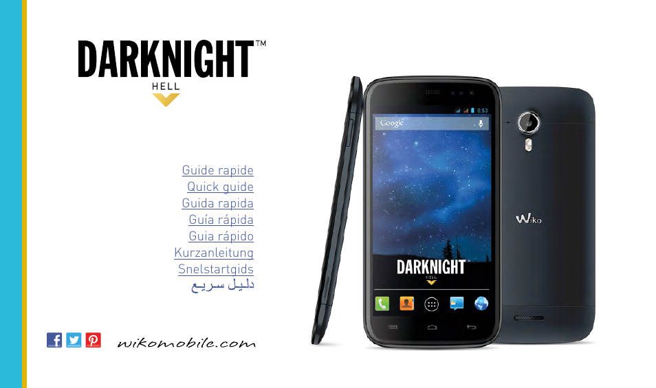 Wiko DARKNIGHT User Manual | 194 pages