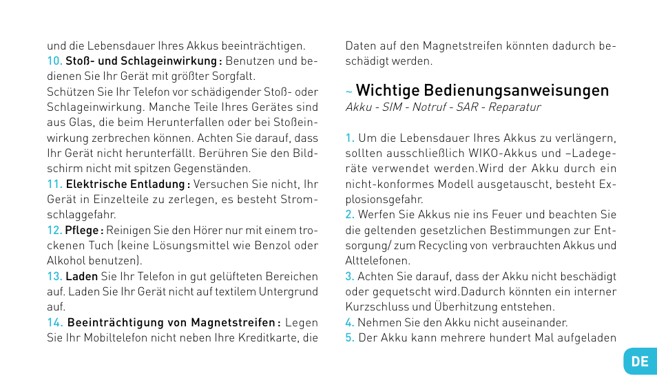 Wiko DARKNIGHT User Manual | Page 139 / 194