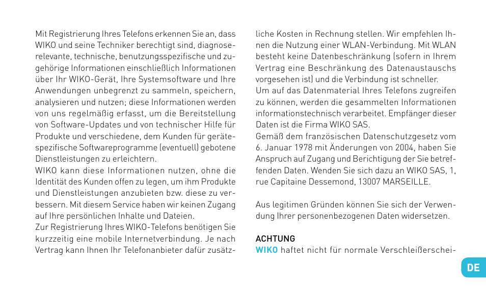 Wiko DARKNIGHT User Manual | Page 143 / 194