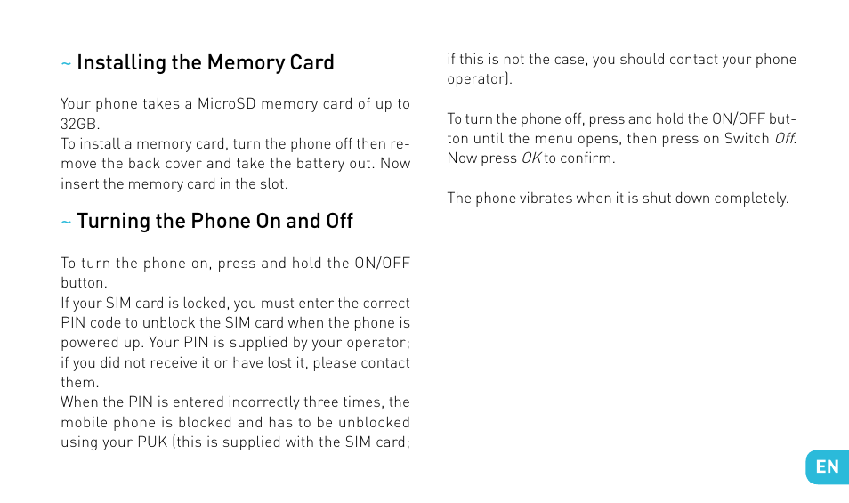 Wiko DARKNIGHT User Manual | Page 35 / 194