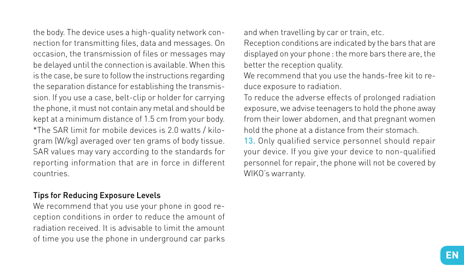 Wiko DARKNIGHT User Manual | Page 45 / 194