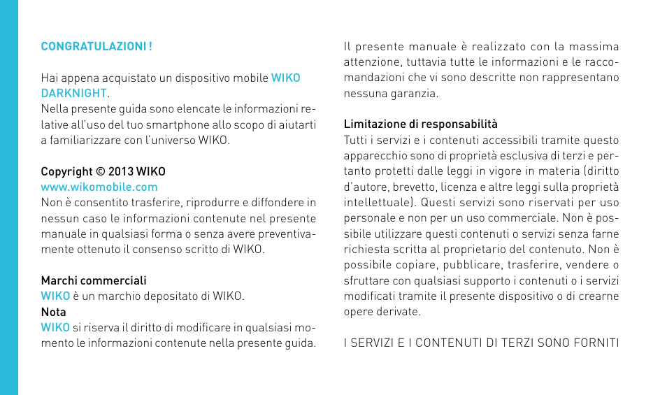 Wiko DARKNIGHT User Manual | Page 52 / 194