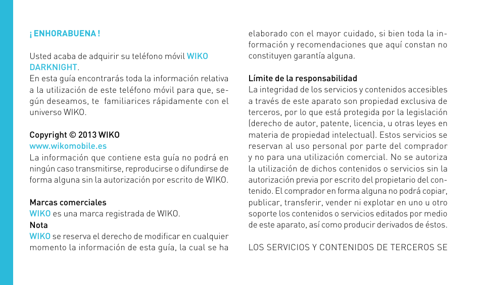 Wiko DARKNIGHT User Manual | Page 76 / 194