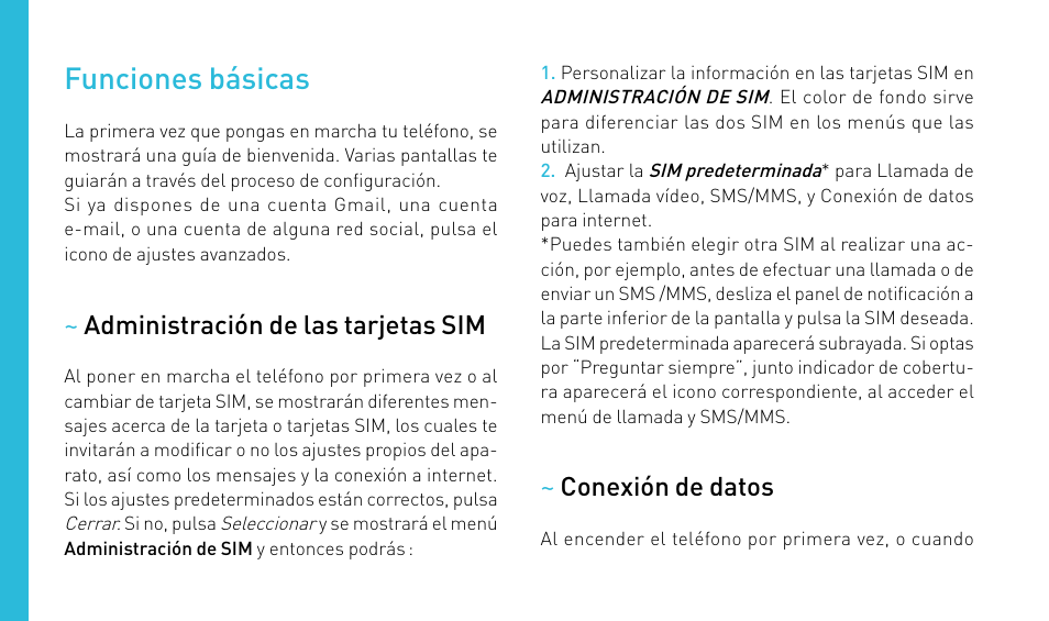 Funciones básicas | Wiko DARKNIGHT User Manual | Page 84 / 194