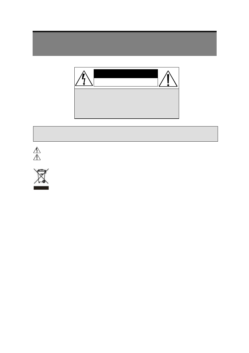 Safety precautions | Channel Vision 6128 User Manual | Page 3 / 28