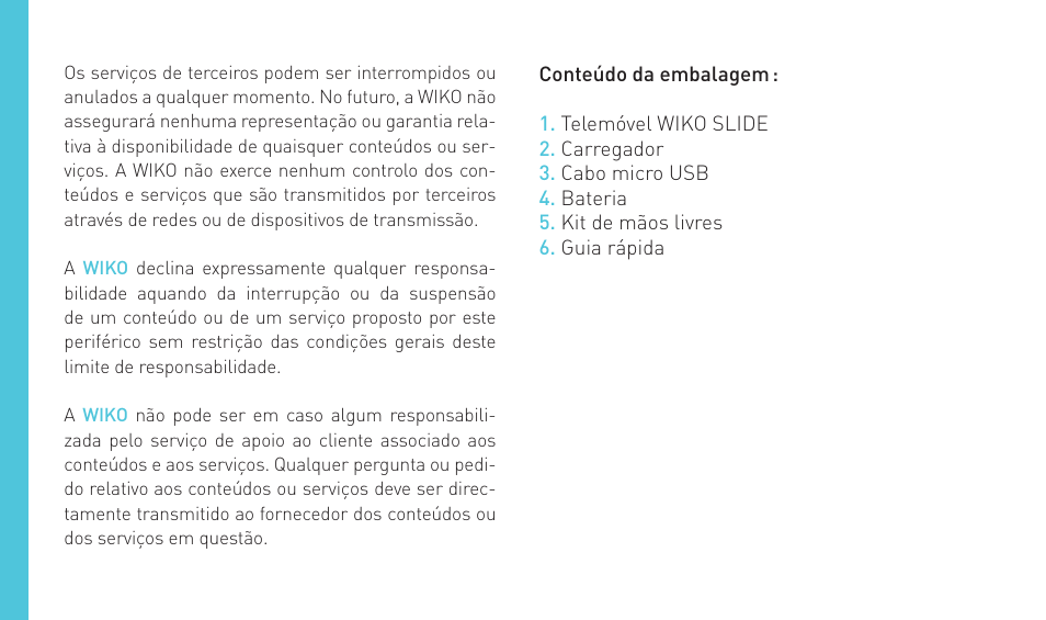 Wiko SLIDE User Manual | Page 110 / 210