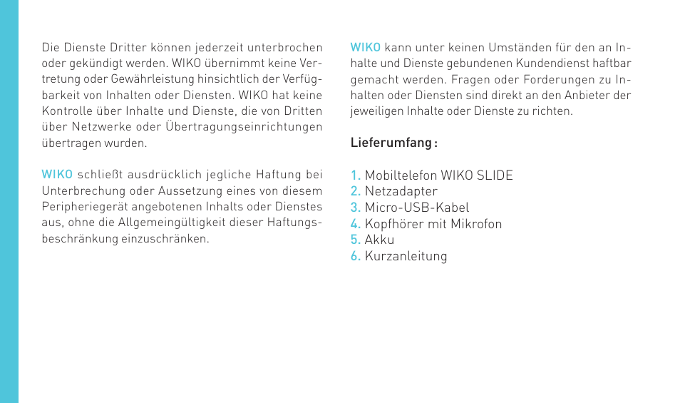 Wiko SLIDE User Manual | Page 136 / 210