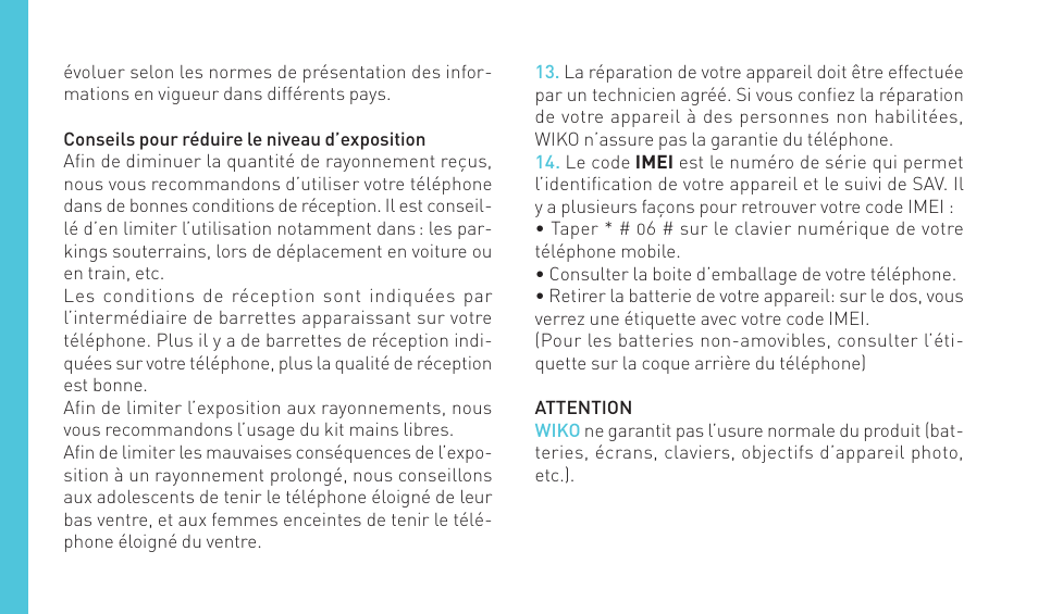 Wiko SLIDE User Manual | Page 24 / 210