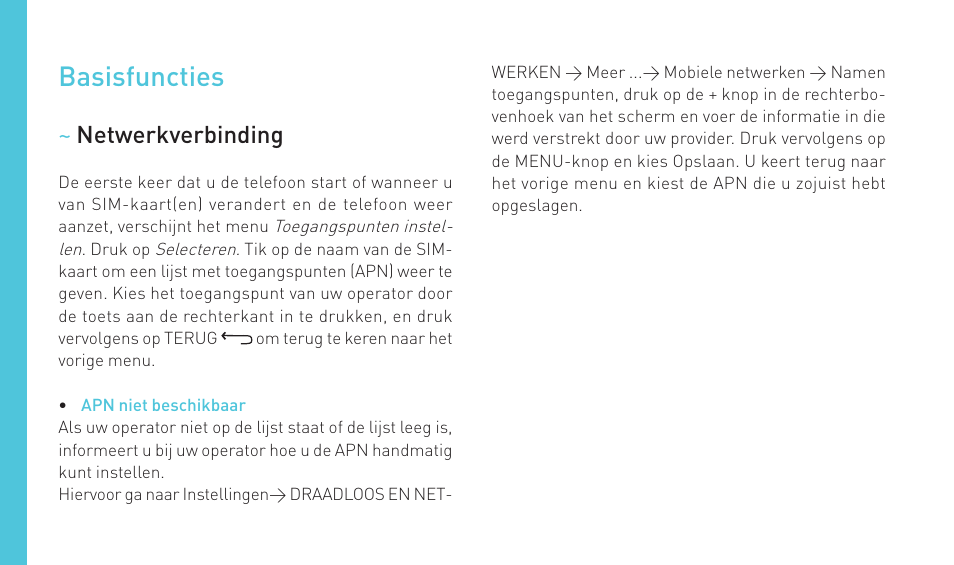 Basisfuncties | Wiko WAX 4G User Manual | Page 156 / 194