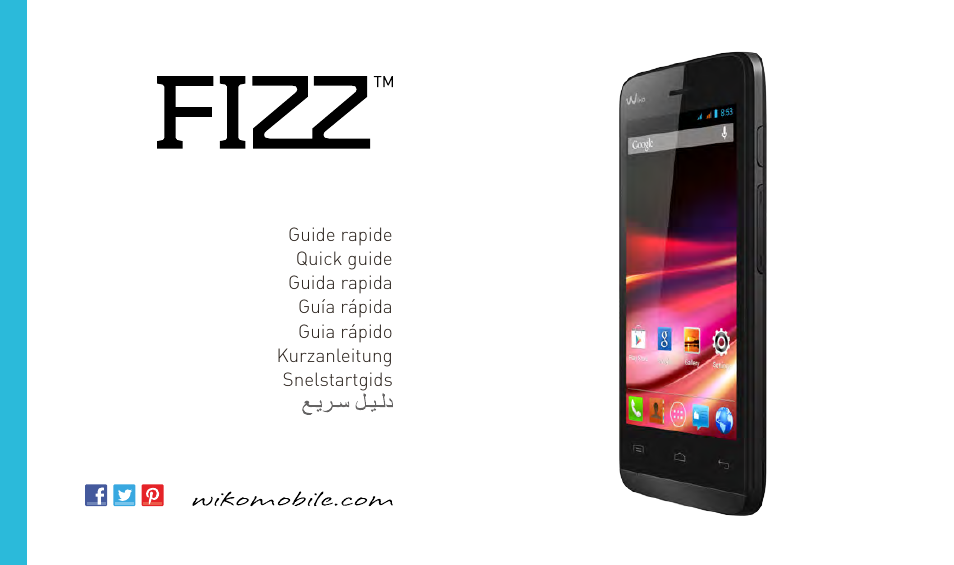 Wiko FIZZ User Manual | 210 pages