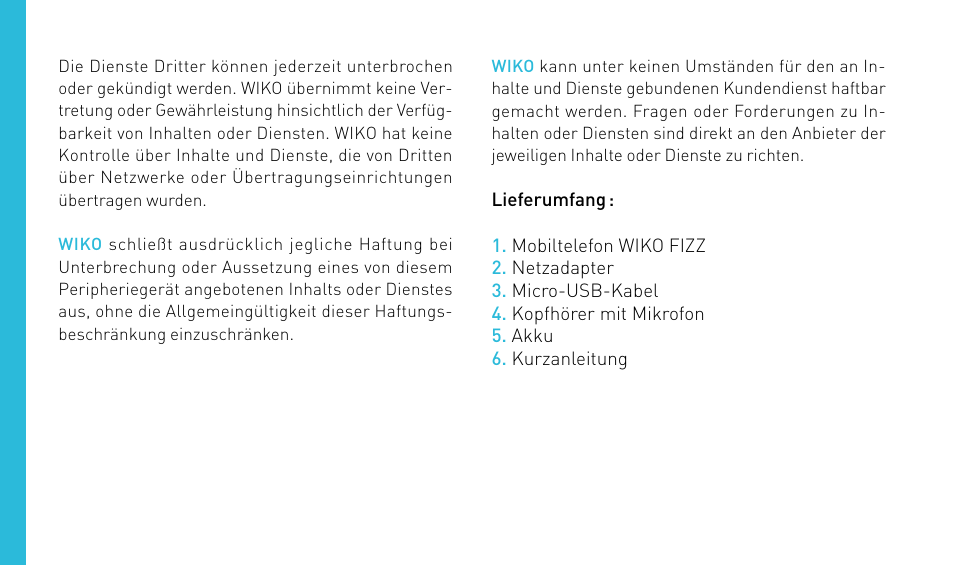 Wiko FIZZ User Manual | Page 136 / 210