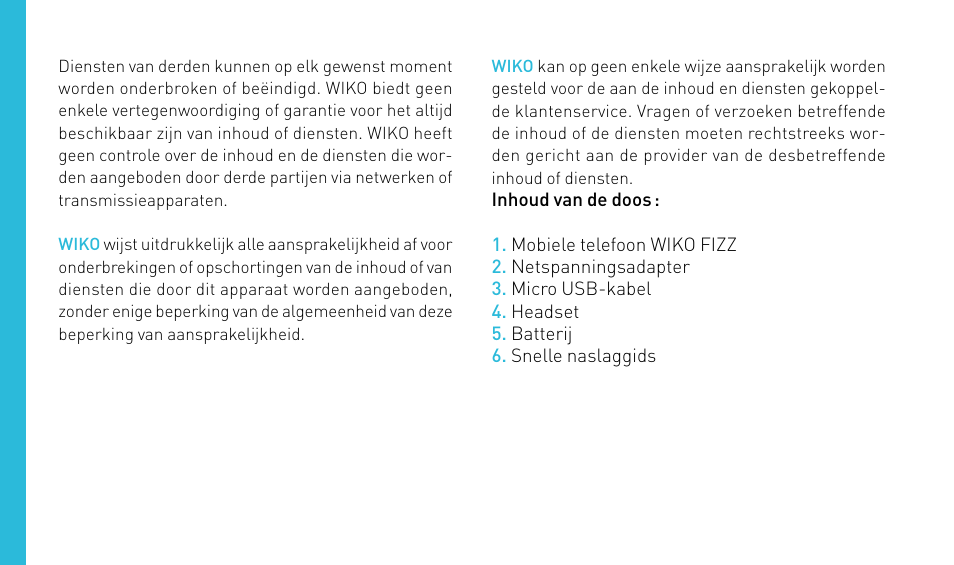 Wiko FIZZ User Manual | Page 162 / 210