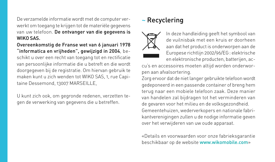 Wiko FIZZ User Manual | Page 182 / 210