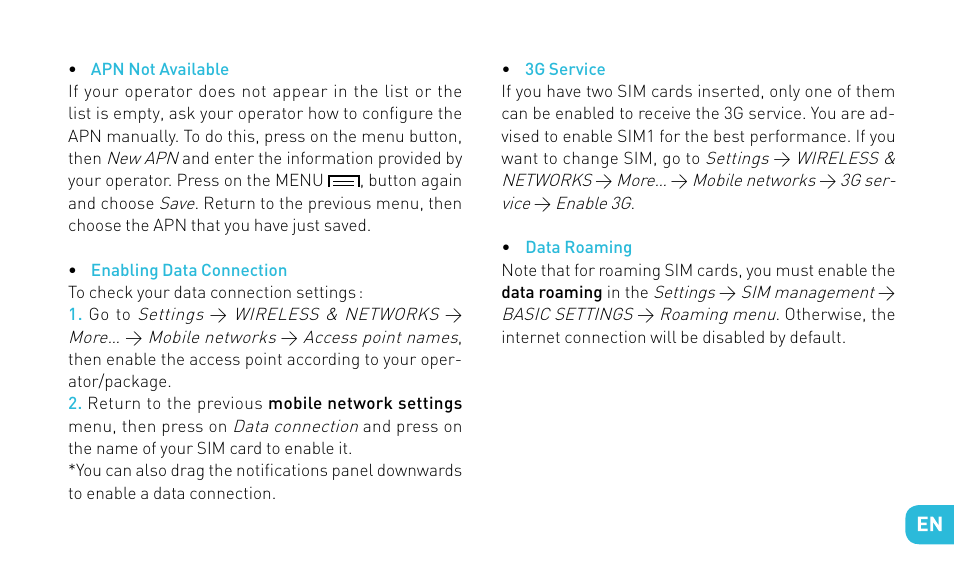 Wiko FIZZ User Manual | Page 41 / 210
