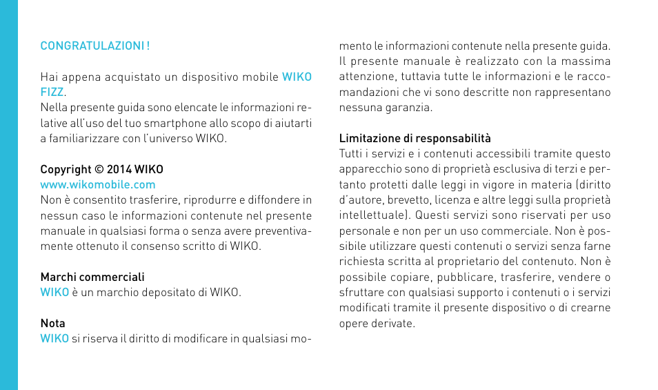 Wiko FIZZ User Manual | Page 56 / 210