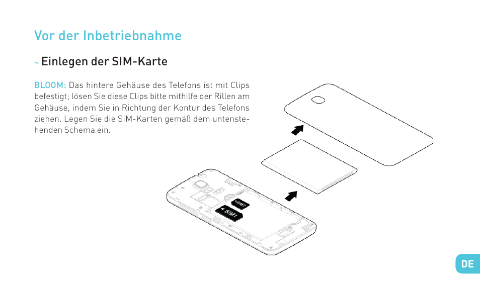 Vor der inbetriebnahme | Wiko BLOOM User Manual | Page 139 / 236