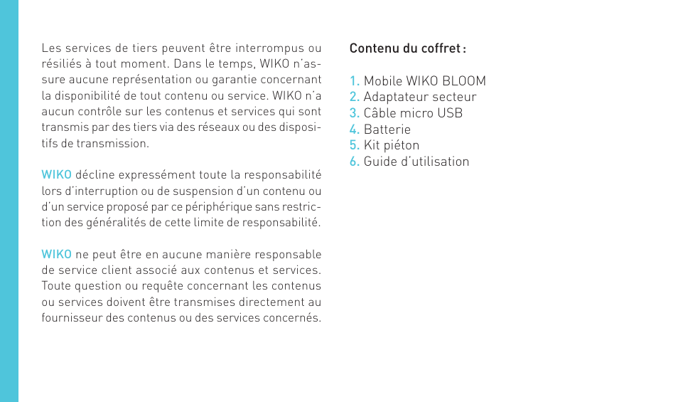 Wiko BLOOM User Manual | Page 32 / 236