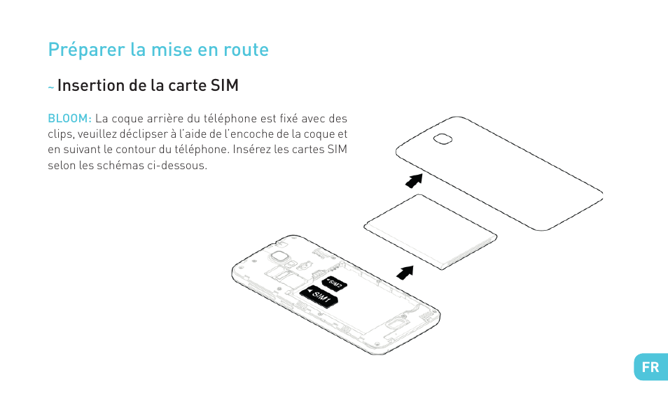 Préparer la mise en route | Wiko BLOOM User Manual | Page 35 / 236