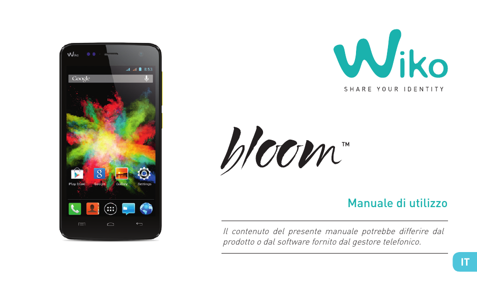 Manuale di utilizzo | Wiko BLOOM User Manual | Page 55 / 236