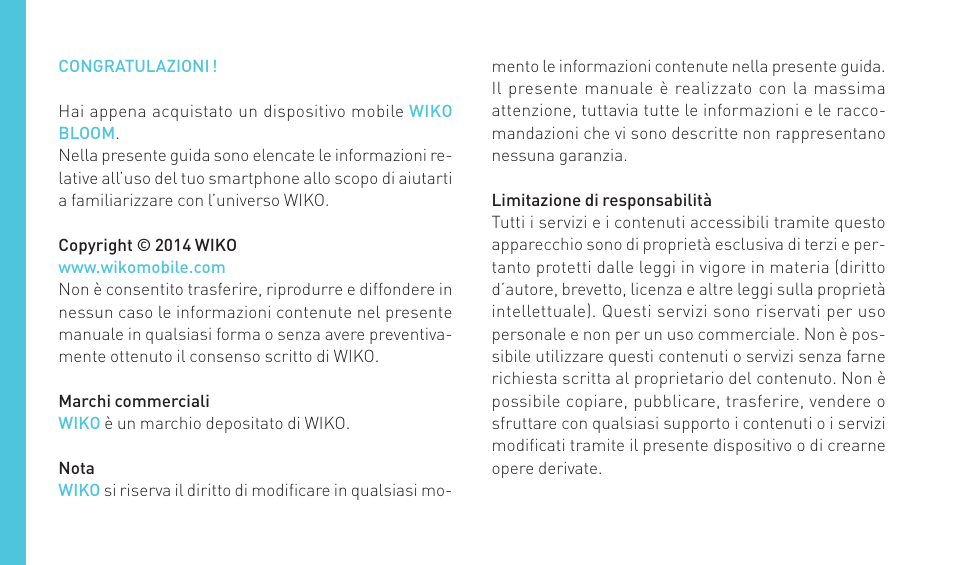 Wiko BLOOM User Manual | Page 56 / 236