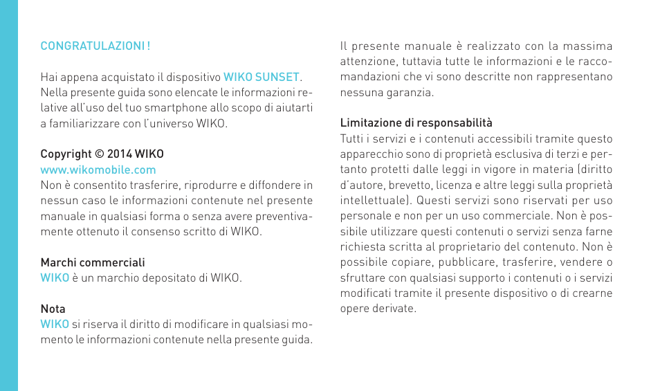 Wiko SUNSET User Manual | Page 56 / 235