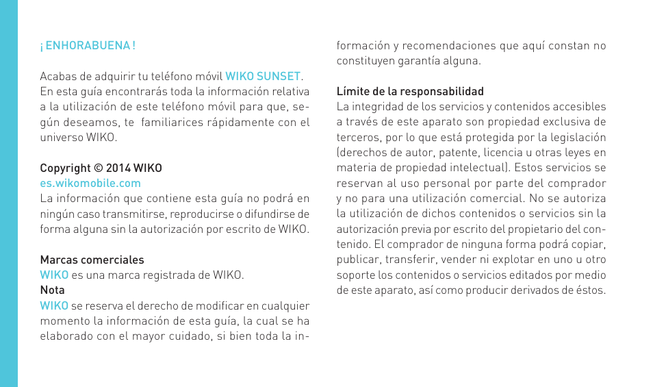 Wiko SUNSET User Manual | Page 82 / 235