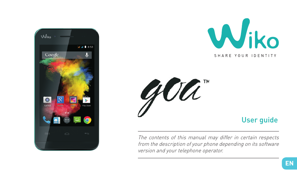 Wiko GOA User Manual | Page 3 / 235