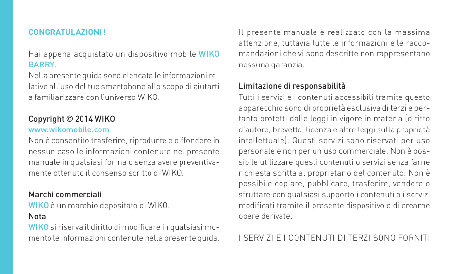 Wiko BARRY User Manual | Page 52 / 194