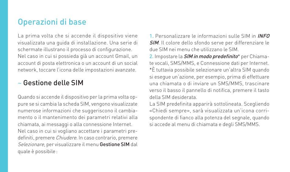 Operazioni di base | Wiko BARRY User Manual | Page 60 / 194