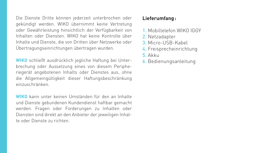 Wiko IGGY User Manual | Page 126 / 194