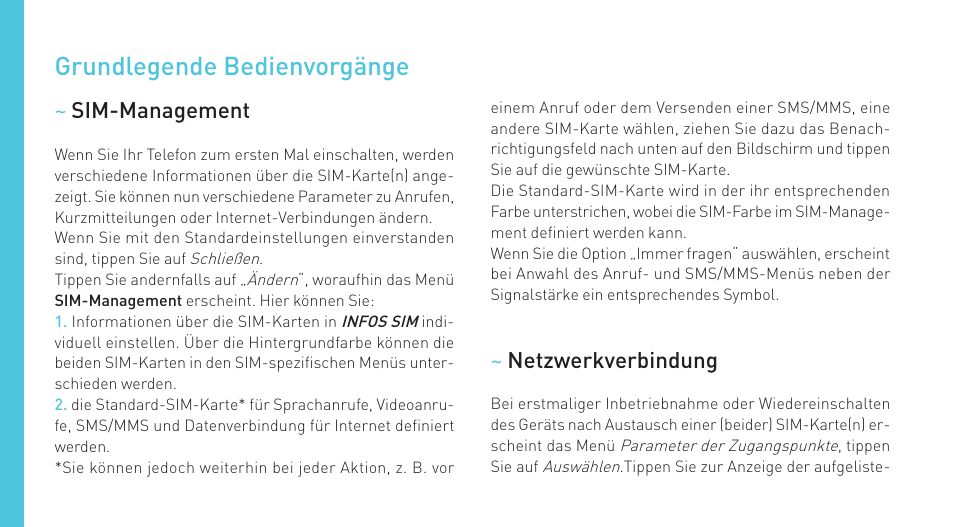 Grundlegende bedienvorgänge | Wiko IGGY User Manual | Page 132 / 194