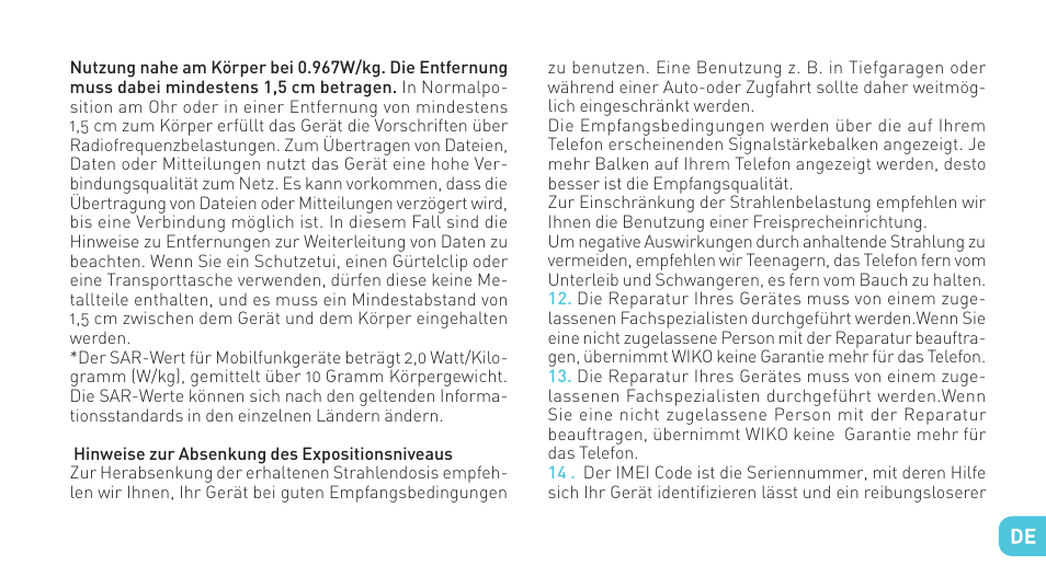 Wiko IGGY User Manual | Page 141 / 194