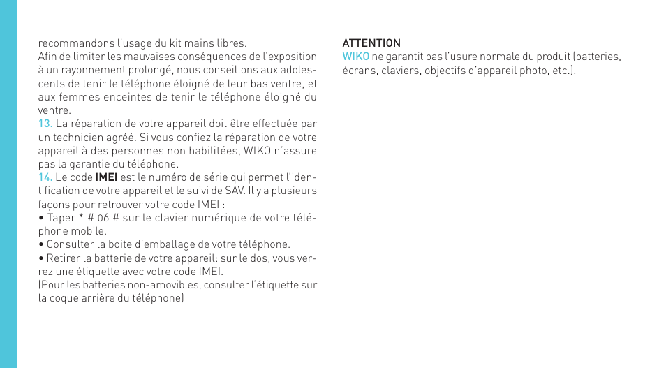 Wiko IGGY User Manual | Page 22 / 194