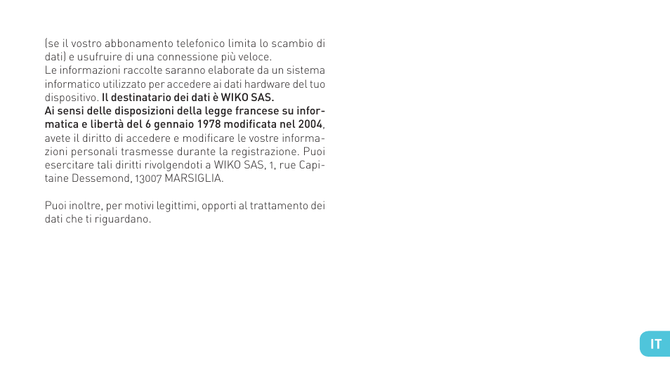 Wiko IGGY User Manual | Page 71 / 194