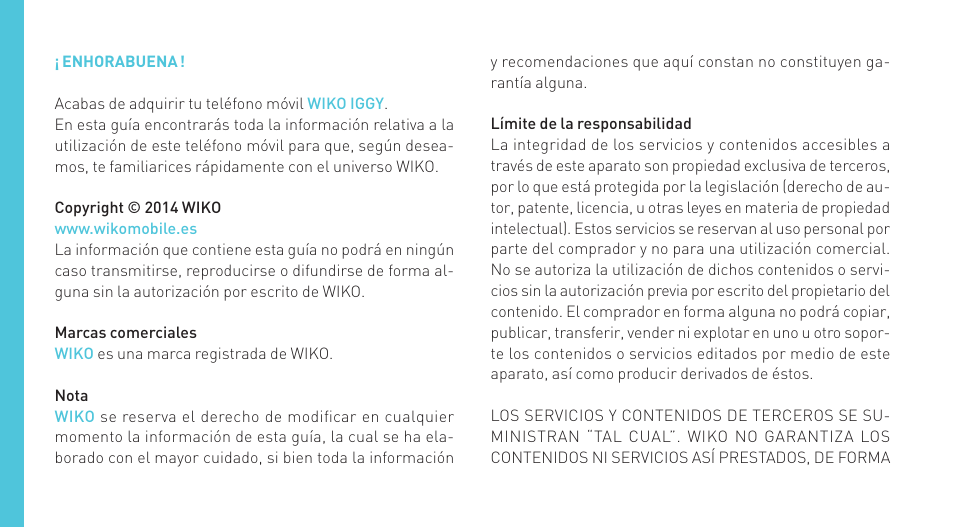 Wiko IGGY User Manual | Page 76 / 194