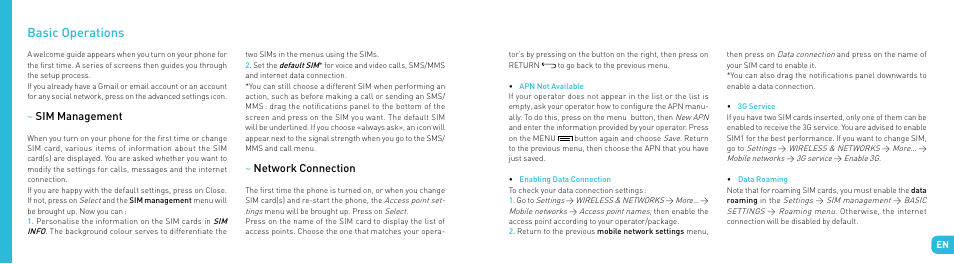 Basic operations | Wiko OZZY User Manual | Page 19 / 98