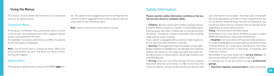 Safety information | Wiko OZZY User Manual | Page 21 / 98