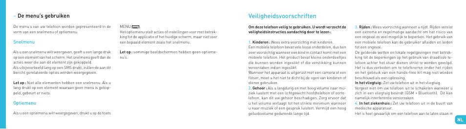 Veiligheidsvoorschriften | Wiko OZZY User Manual | Page 81 / 98