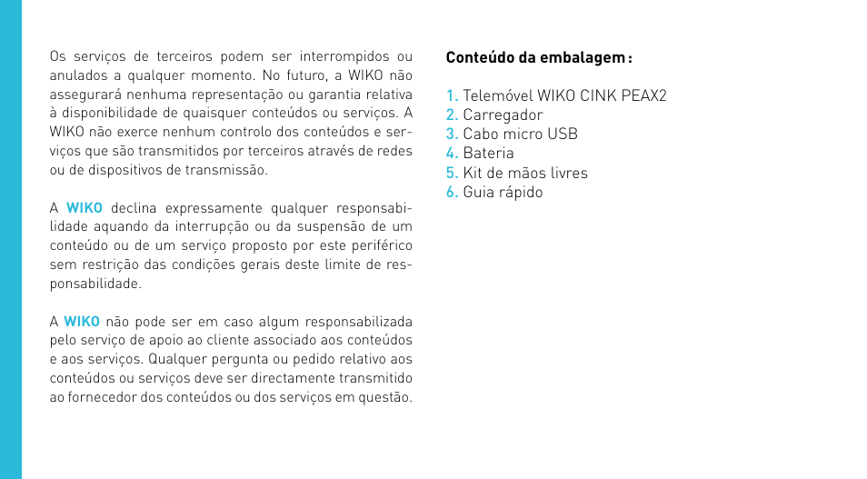 Wiko CINK PEAX 2 User Manual | Page 102 / 194