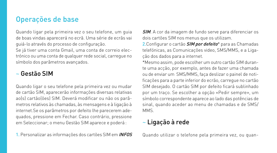 Operações de base | Wiko CINK PEAX 2 User Manual | Page 108 / 194