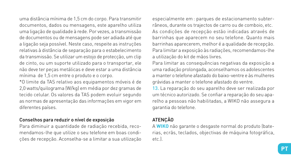 Wiko CINK PEAX 2 User Manual | Page 117 / 194