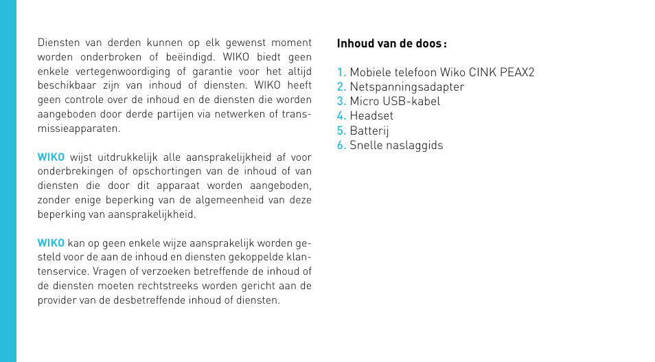Wiko CINK PEAX 2 User Manual | Page 150 / 194