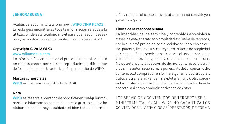 Wiko CINK PEAX 2 User Manual | Page 76 / 194