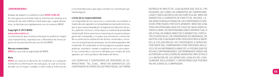 Wiko SUBLIM User Manual | Page 36 / 90