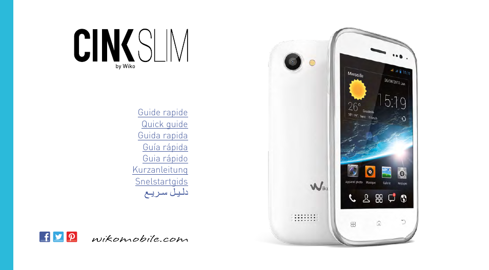 Wiko CINK SLIM User Manual | 210 pages