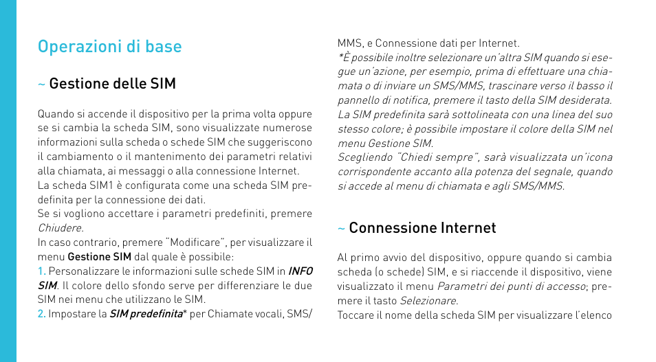 Operazioni di base | Wiko CINK SLIM User Manual | Page 66 / 210